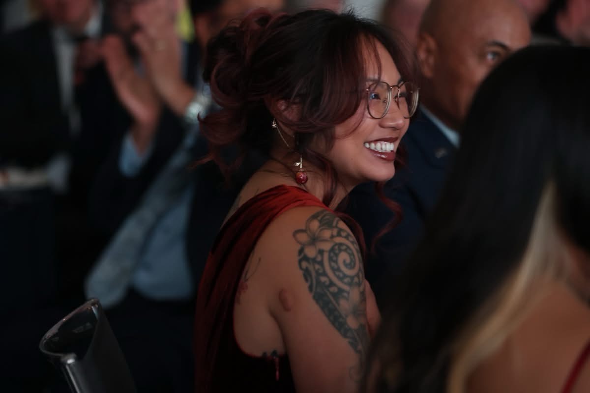 Kianni Martinez at the Building Homes for Heroes Annual Gala