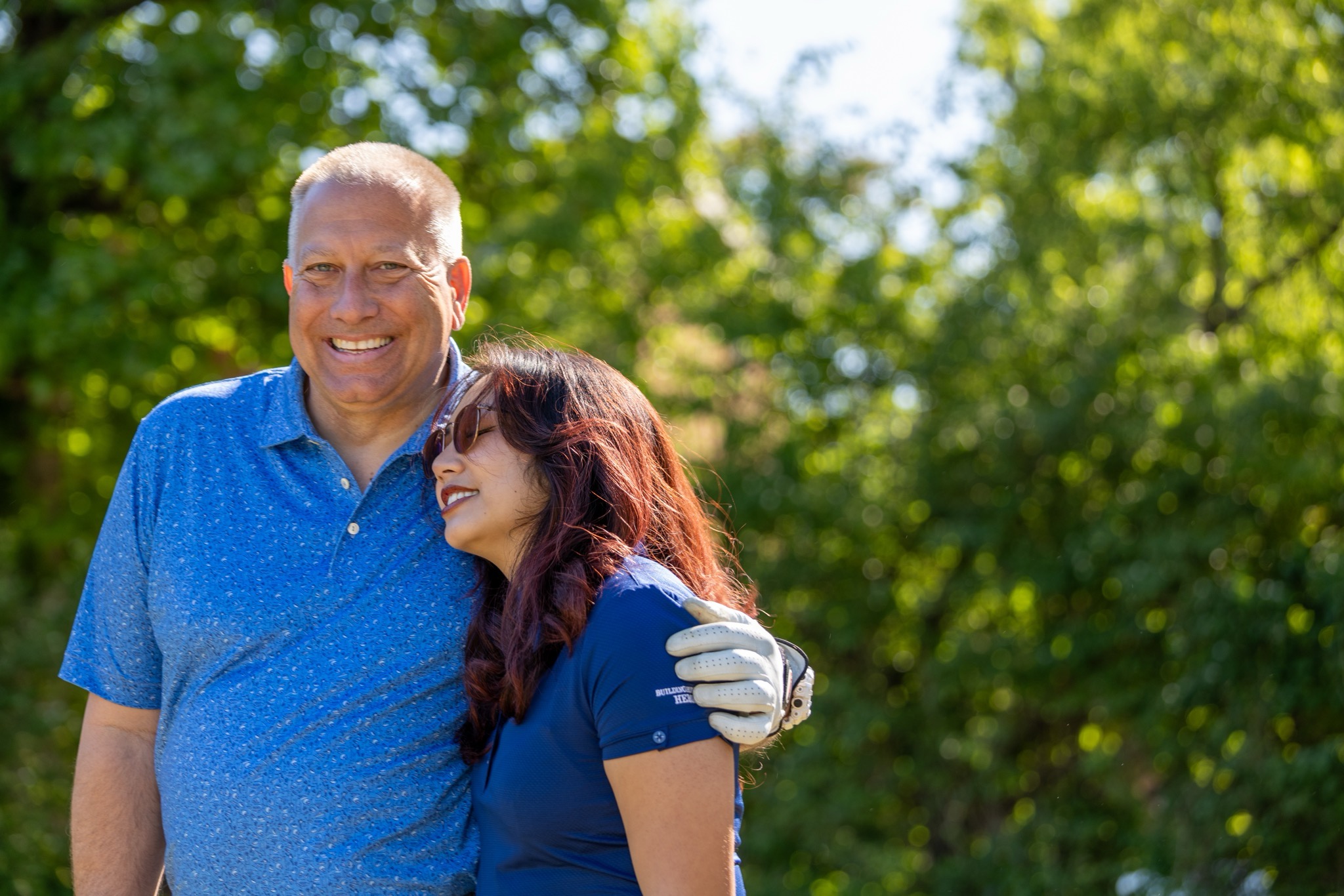 With Jason Evanchik — 2nd National Capital Golf Classic